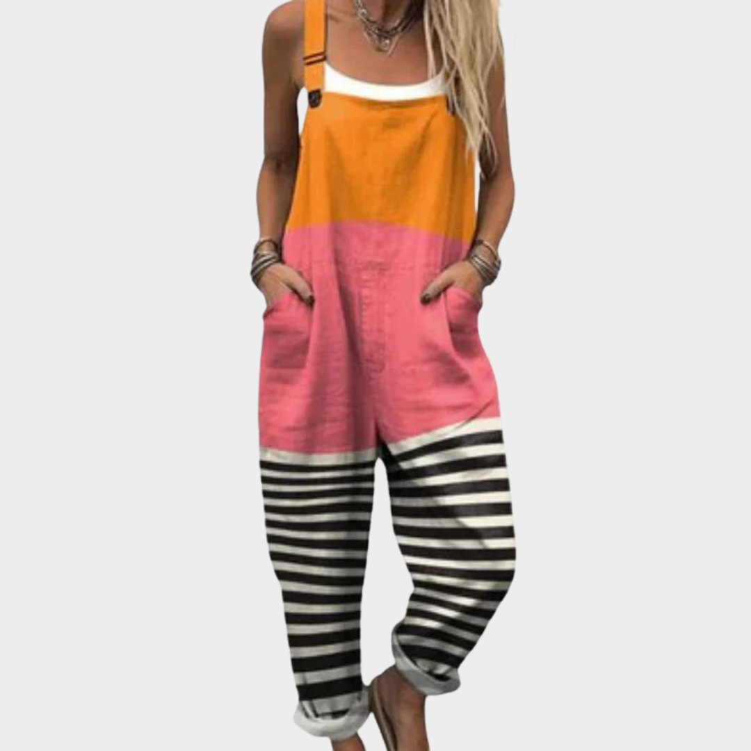 Laura - Haalari modernilla colorblock-kuosilla