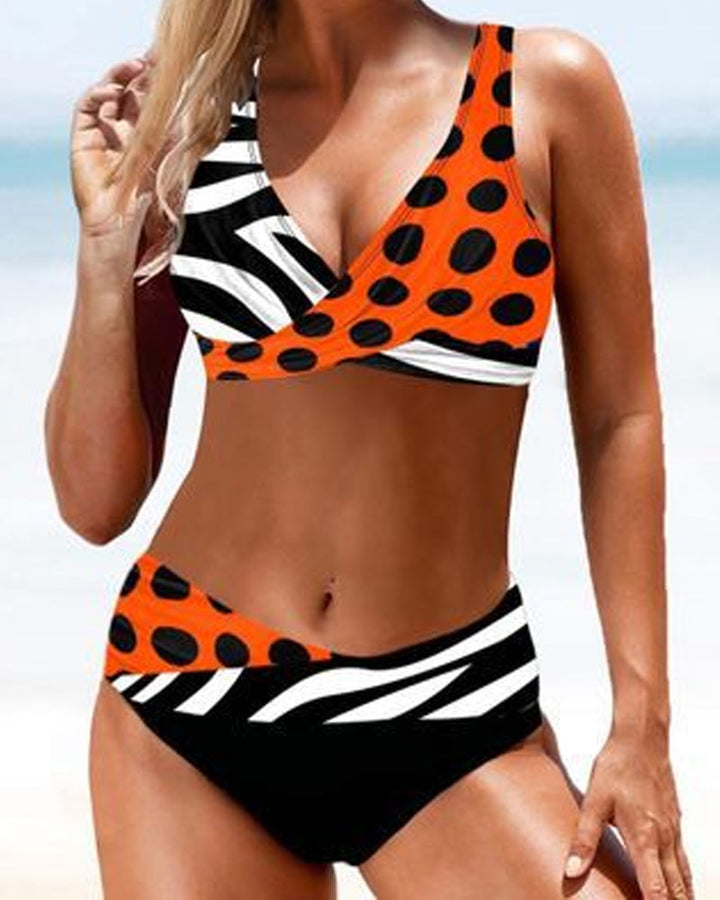 Eva - Iloinen ja värikäs bikini täynnä energiaa