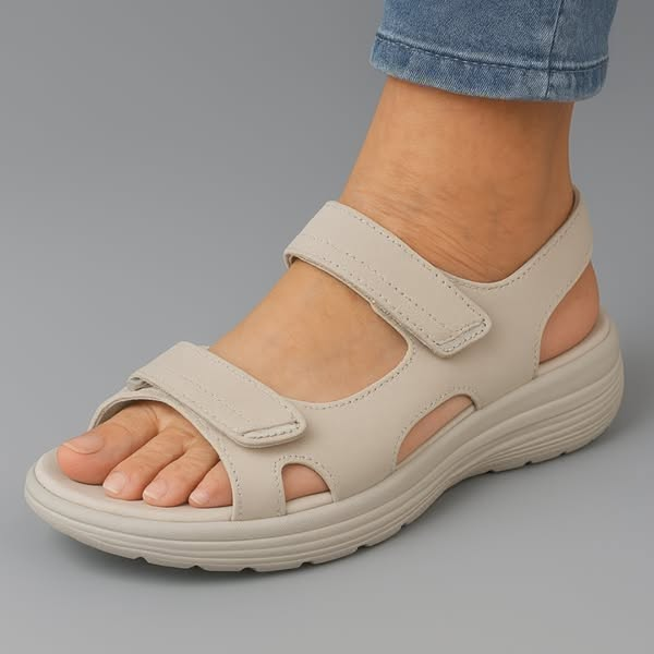 Zara - Ortopediset sandaalit sinisessä kesäisessä ilmeessä