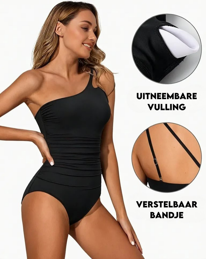Grace - Yksisolkainen uimapuku elegantilla ilmeellä