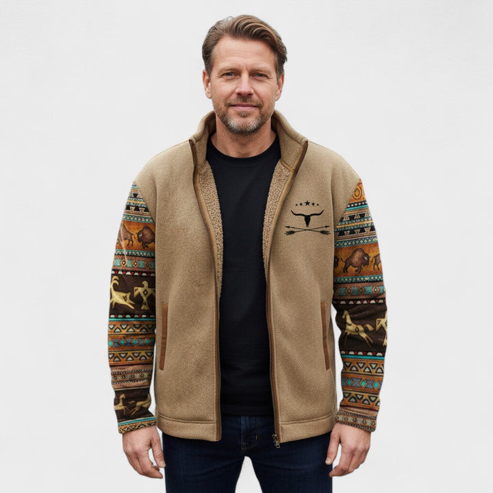 Henri - Fleece näyttävällä kuosilla