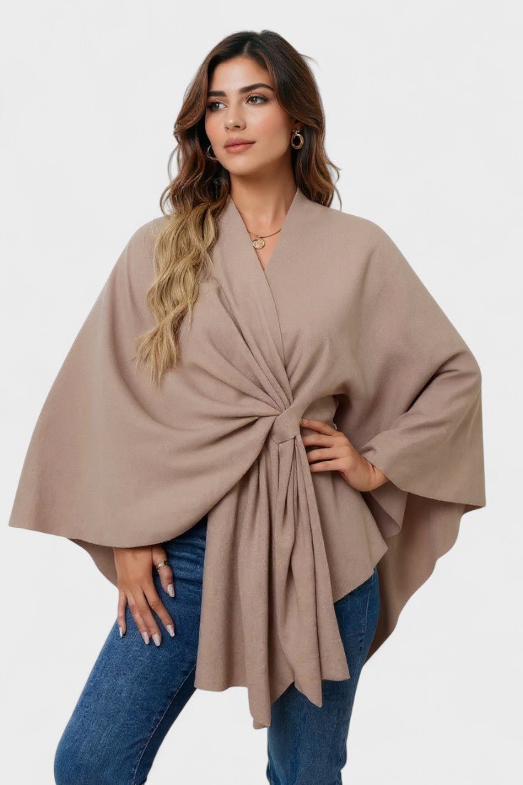 Ronja - Poncho pehmeällä tuntumalla