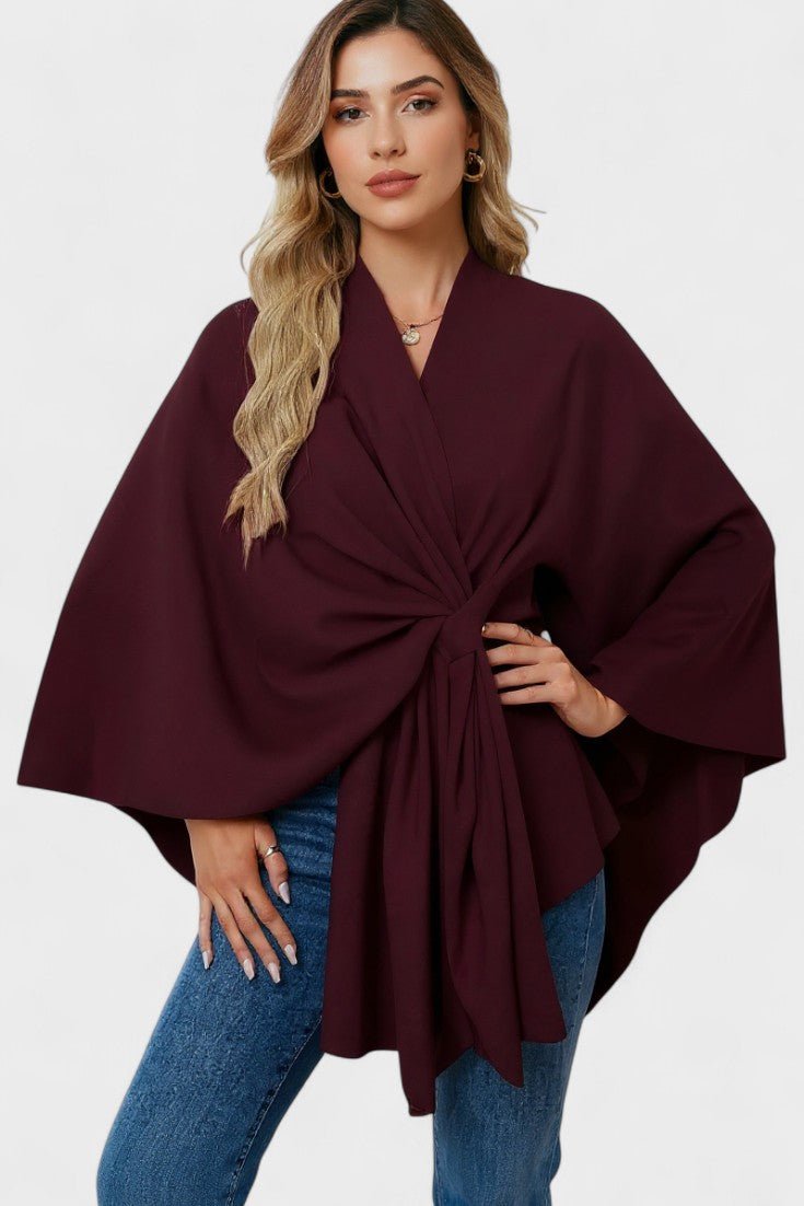 Ronja - Poncho pehmeällä tuntumalla