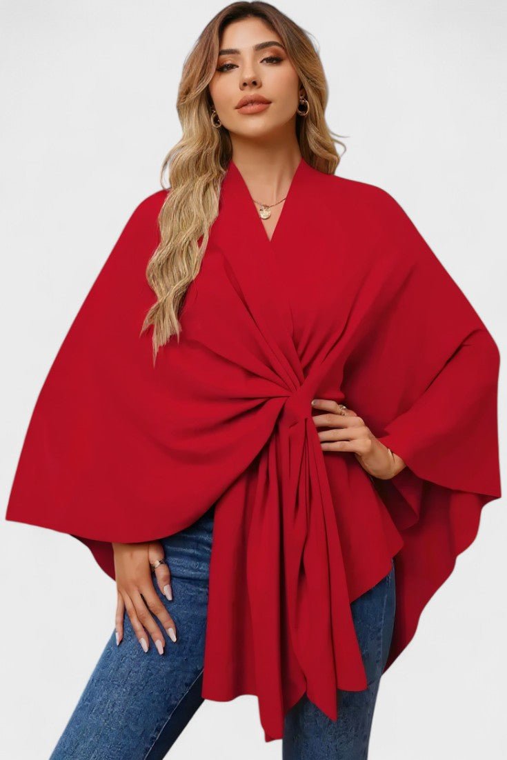 Ronja - Poncho pehmeällä tuntumalla