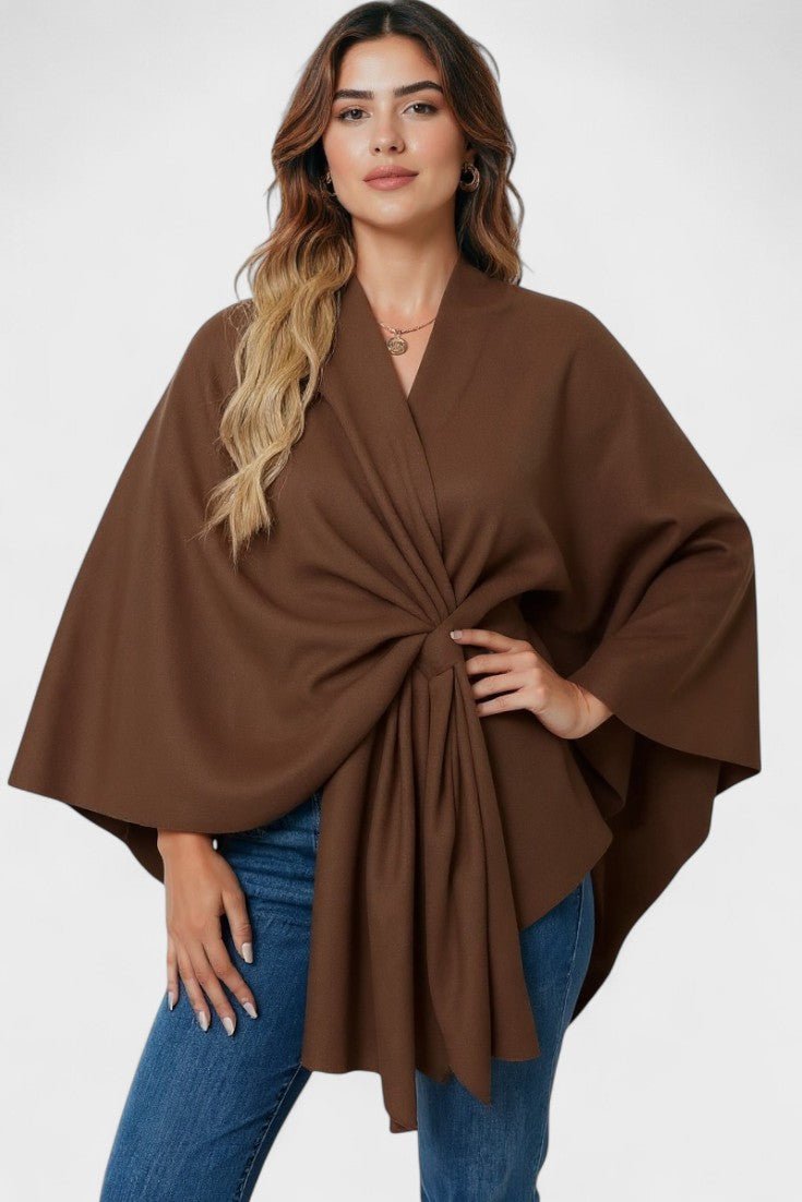 Ronja - Poncho pehmeällä tuntumalla
