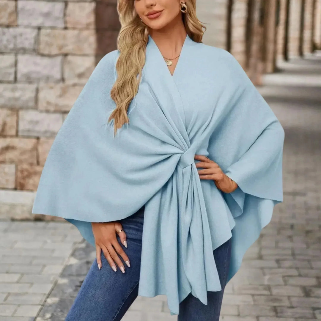 Ronja - Poncho pehmeällä tuntumalla