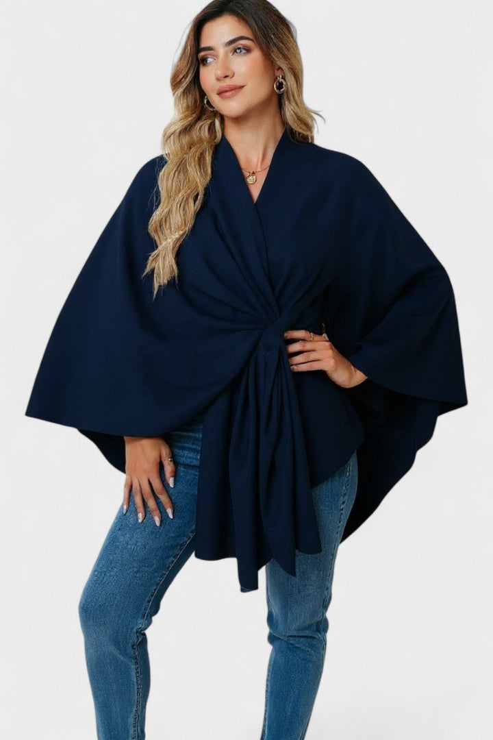 Ronja - Poncho pehmeällä tuntumalla