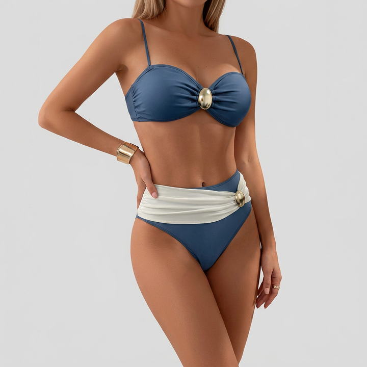 Trendi - Trendikäs kaksiosaisinen bikini modernilla ilmeellä