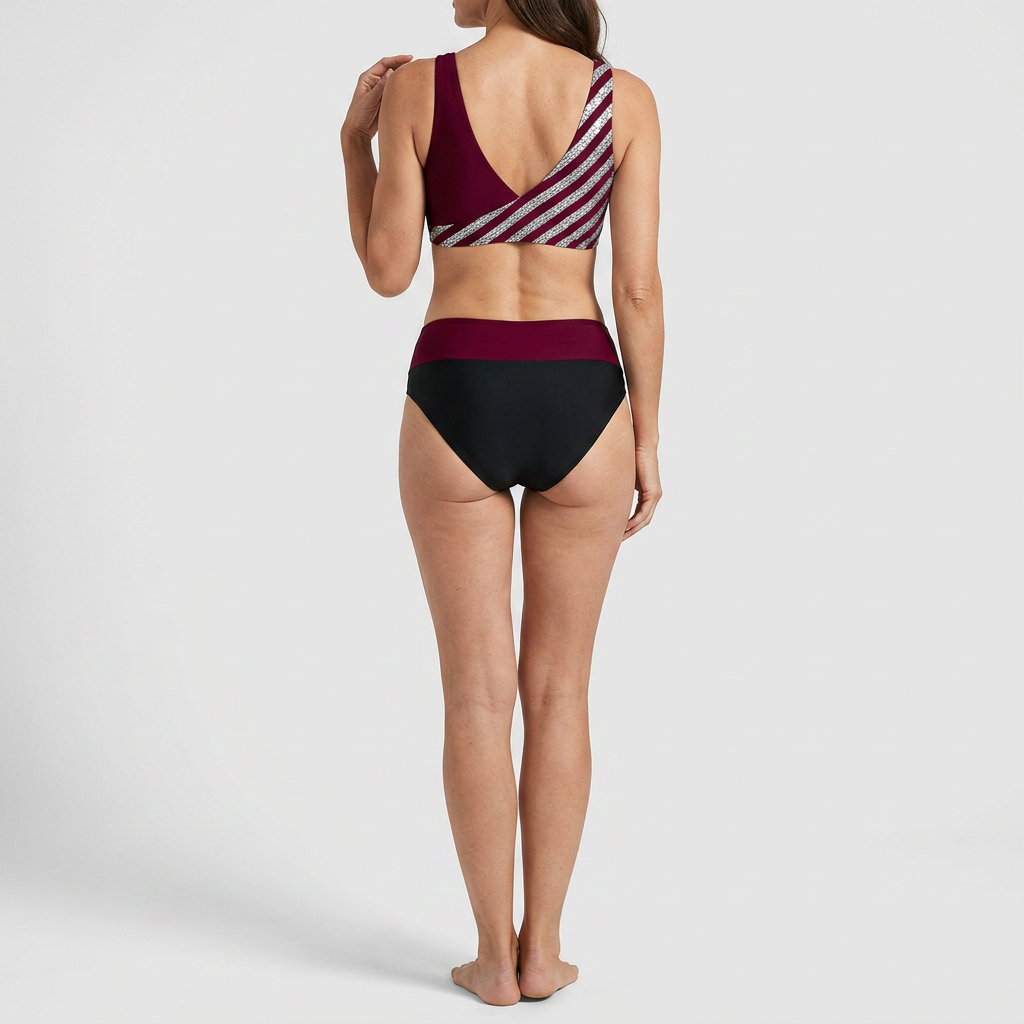 Mona - Bikini lämpimillä sävyillä ja kauniilla printillä