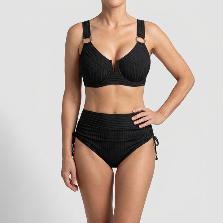 Aalto - Bikini-setti korkeavyötäröisellä alaosalla