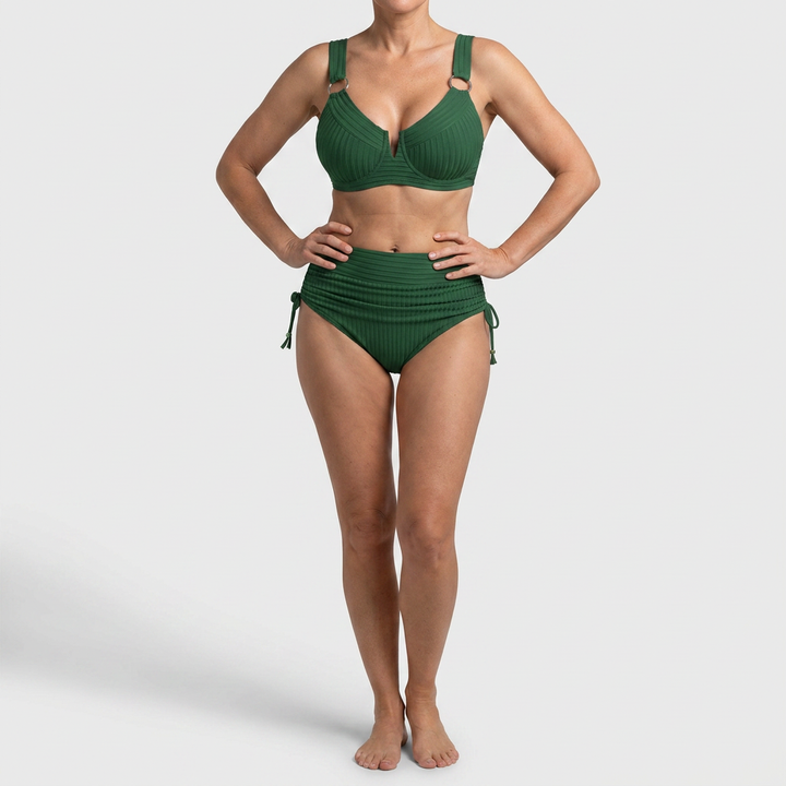 Aalto - Bikini-setti korkeavyötäröisellä alaosalla