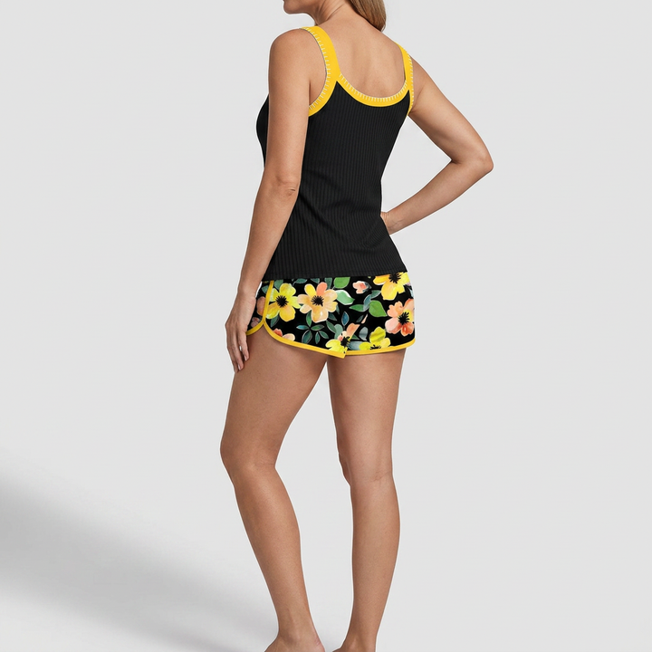 Tyyli - Elegantti tankini-setti kahdessa osassa